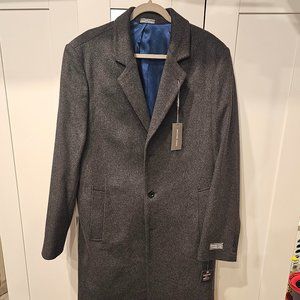 Michael Kors Wool Blend Madison Overcoat (42R)